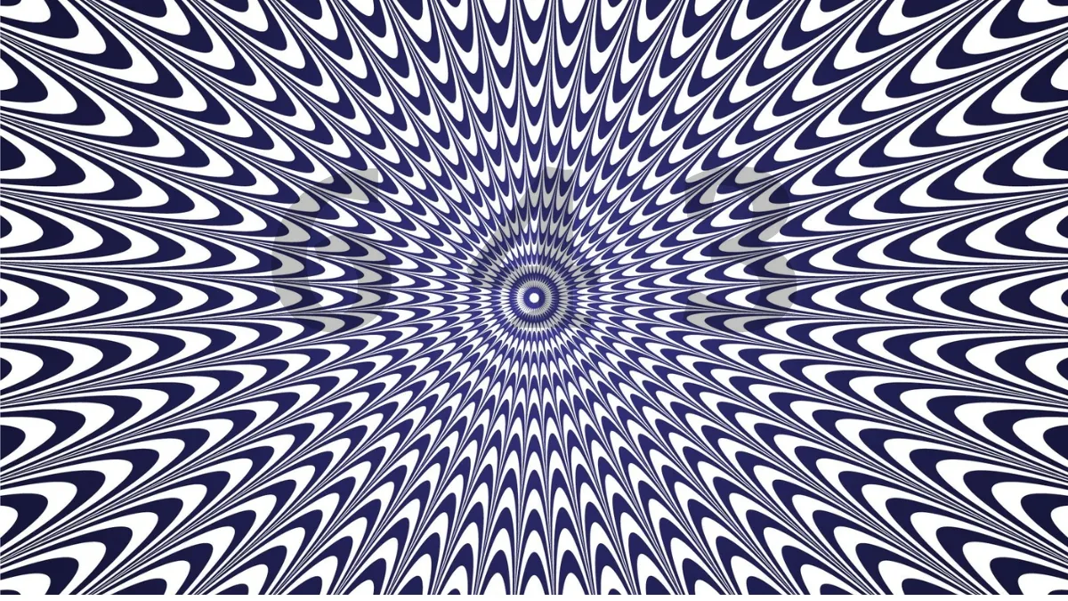 With Your 140+ IQ Level Using 20/20 Vision, Find Out Which Number is Hidden in this Radial Optical Illusion