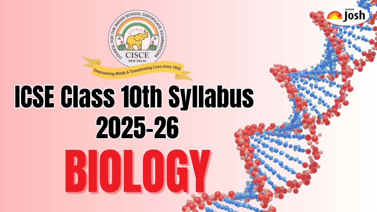 ICSE Class 10 Biology Syllabus 2025-26: Download Syllabus PDF Here