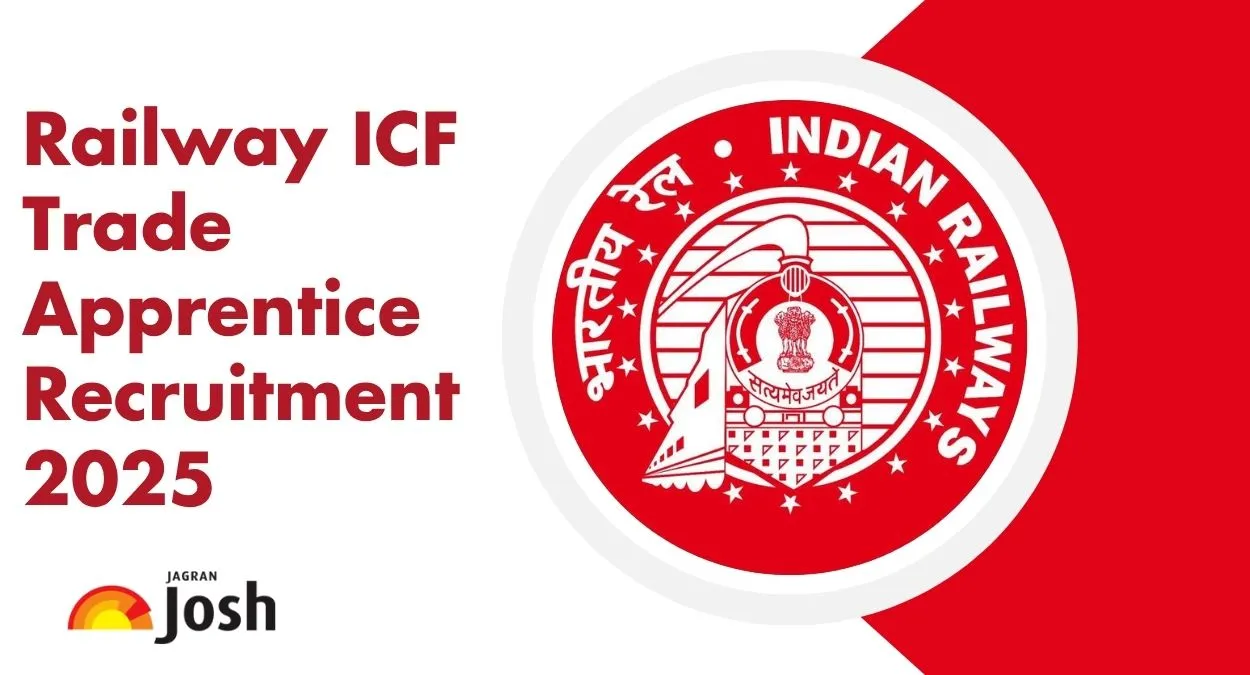 Railway ICF Apprentice Recruitment 2025 Notification Released at icf.indianrailways.gov.in