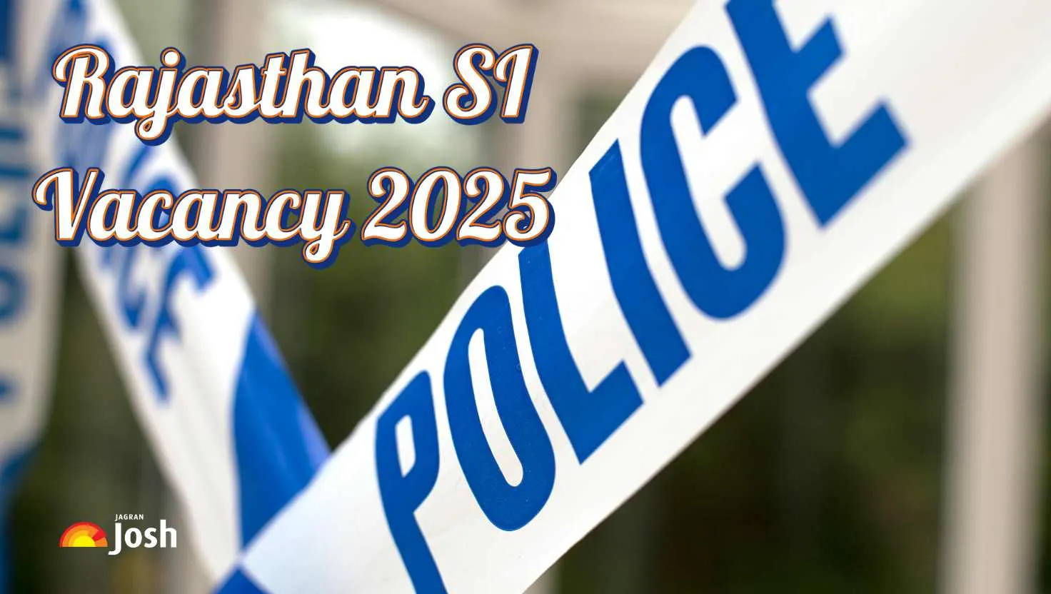 Rajasthan SI Vacancy 2025