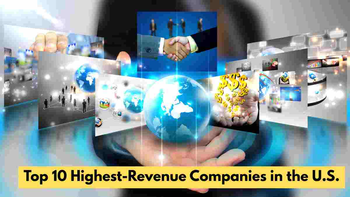 Top 10 Highest-Revenue Companies in the U.S.: Check the Profit Percentage and Market Value