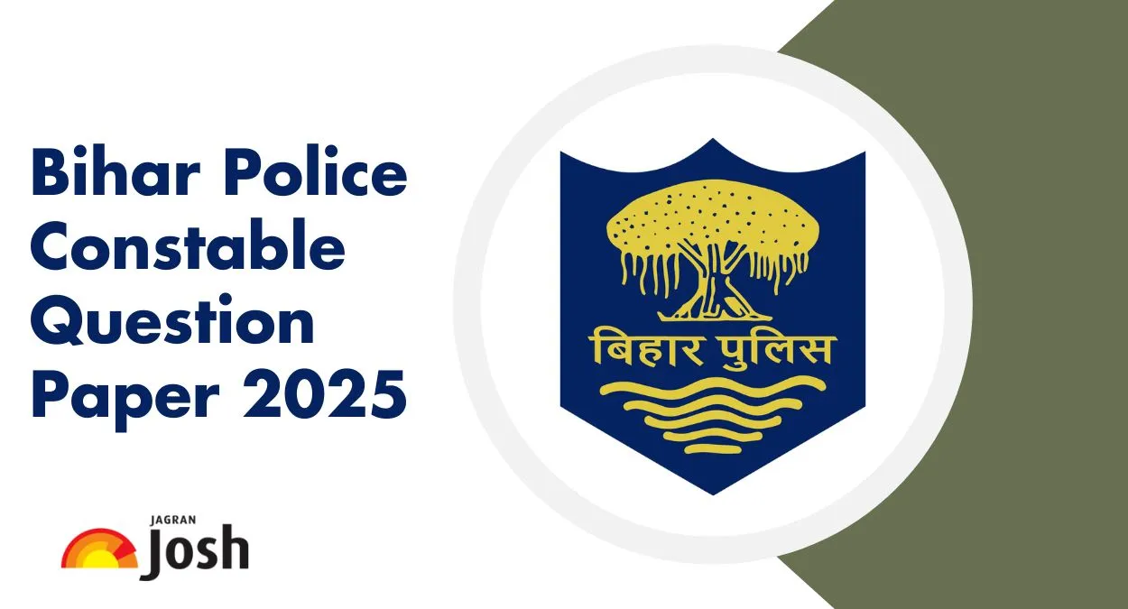 Bihar Police Constable Question Paper 2025 Memory-Based Questions
