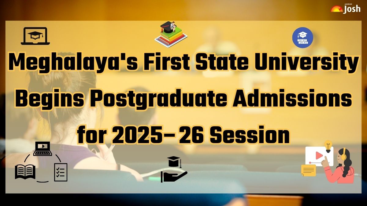 Meghalaya's First State University Begins Postgraduate Admissions for 2025–26 Session