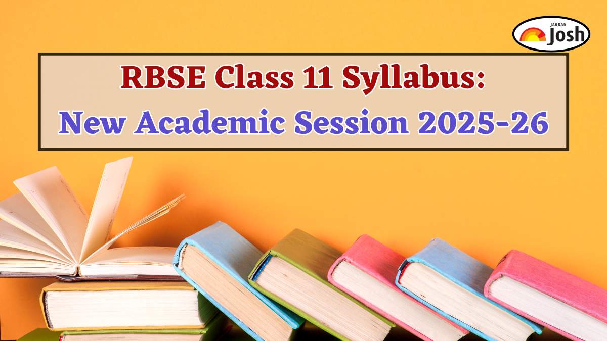 Rajasthan Board RBSE Class 11th Syllabus 2025-2026, Download PDF Here