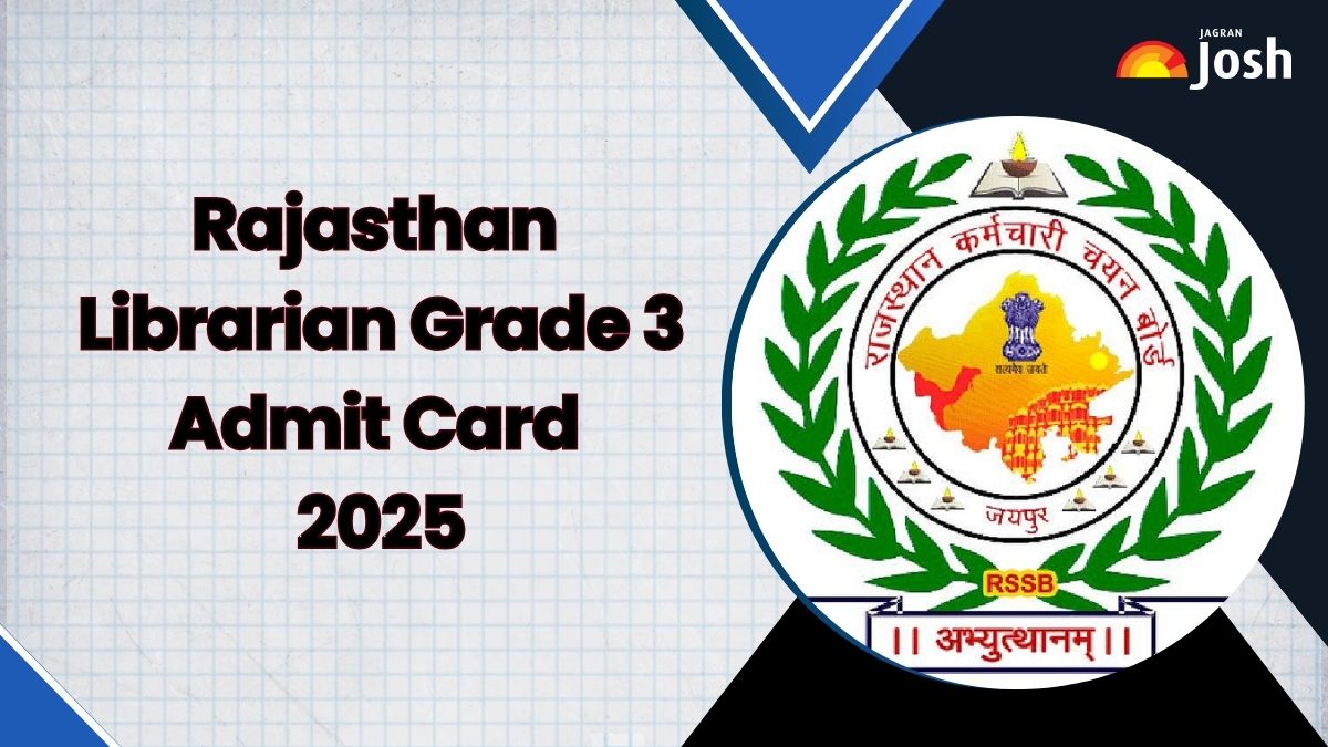 Rajasthan Librarian Grade 3 Admit Card 2025: राजस्थान लाइब्रेरियन ग्रेड 3 एडमिट कार्ड,  recruitment.rajasthan.gov.in से करें डाउनलोड