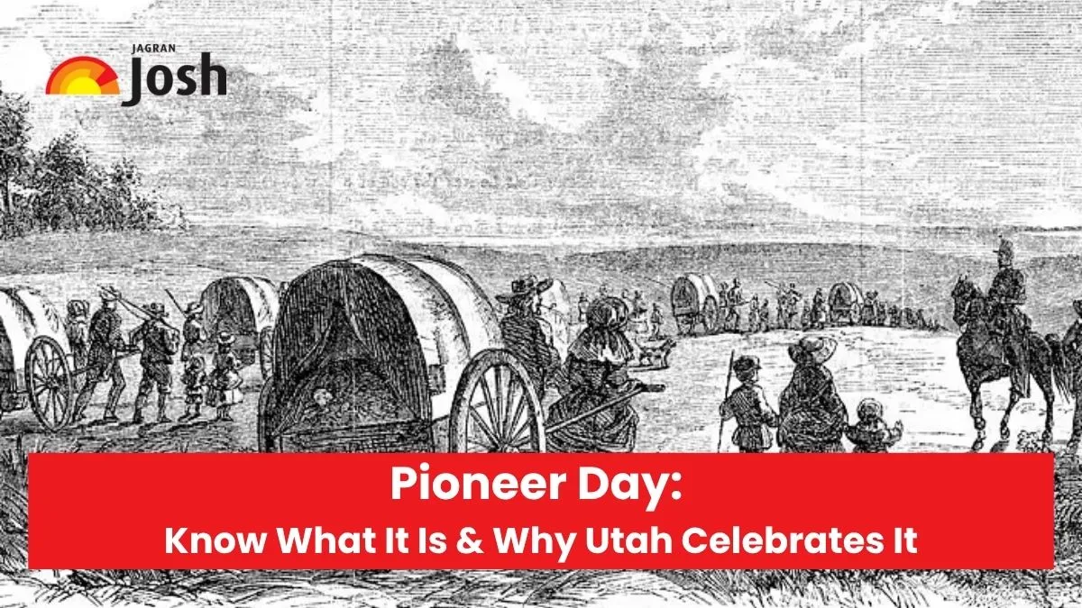 A depiction of members of church crossing the Salt Lake Valley plains. Courtesy - Universal History Archive