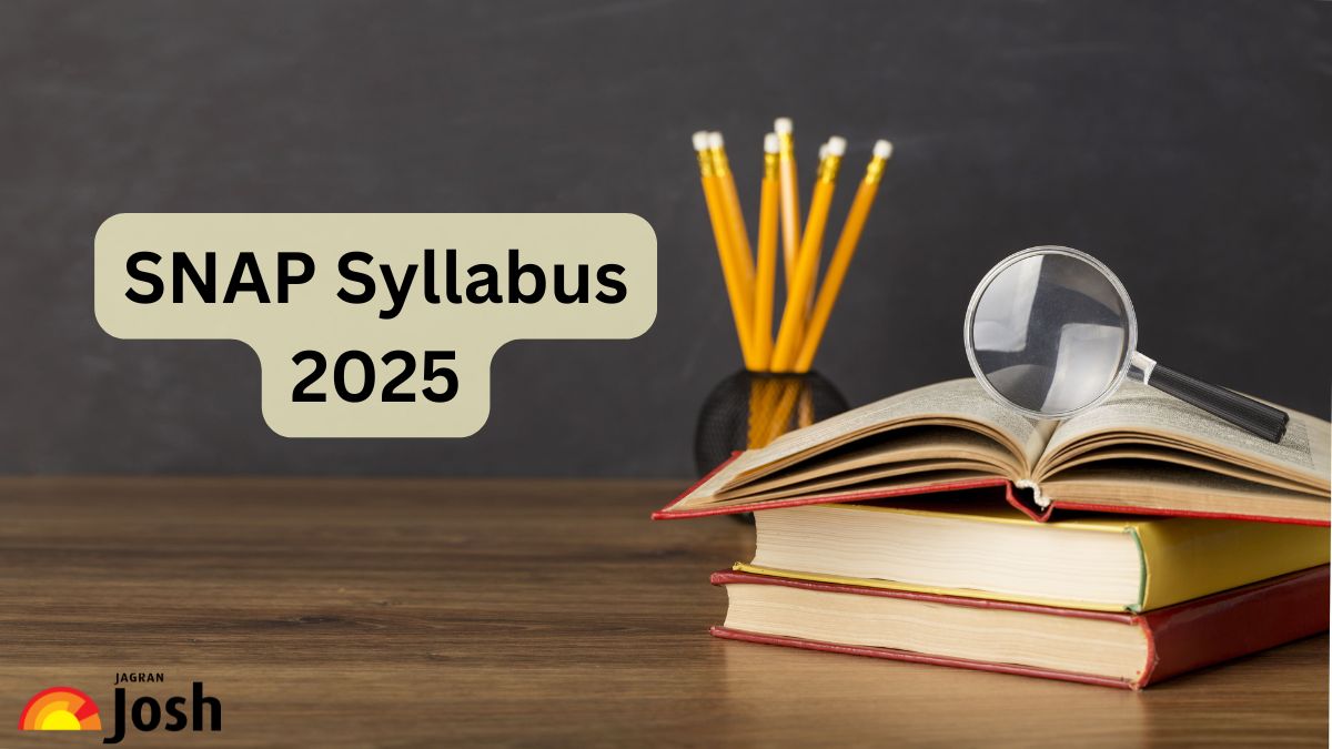 SNAP Syllabus 2025: Check Subject-Wise Important Topics, Download PDF