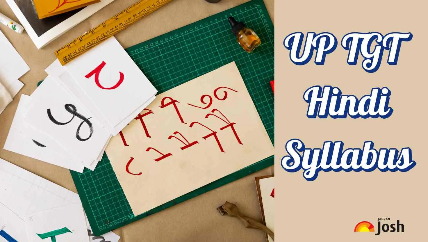 Download the UP TGT Hindi Syllabus