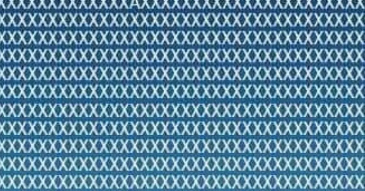 Find the Hidden Alphabet A Among the Xs