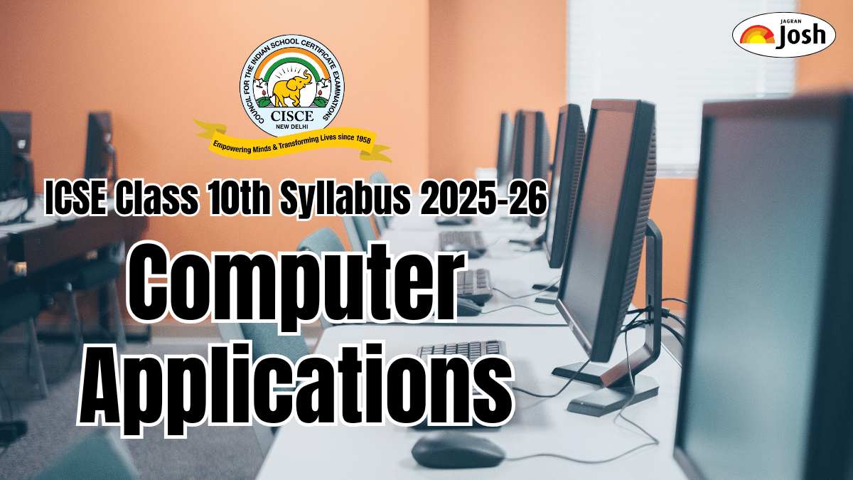 ICSE Class 10 Computer Applications Syllabus 2025-26: Download Syllabus PDF Here