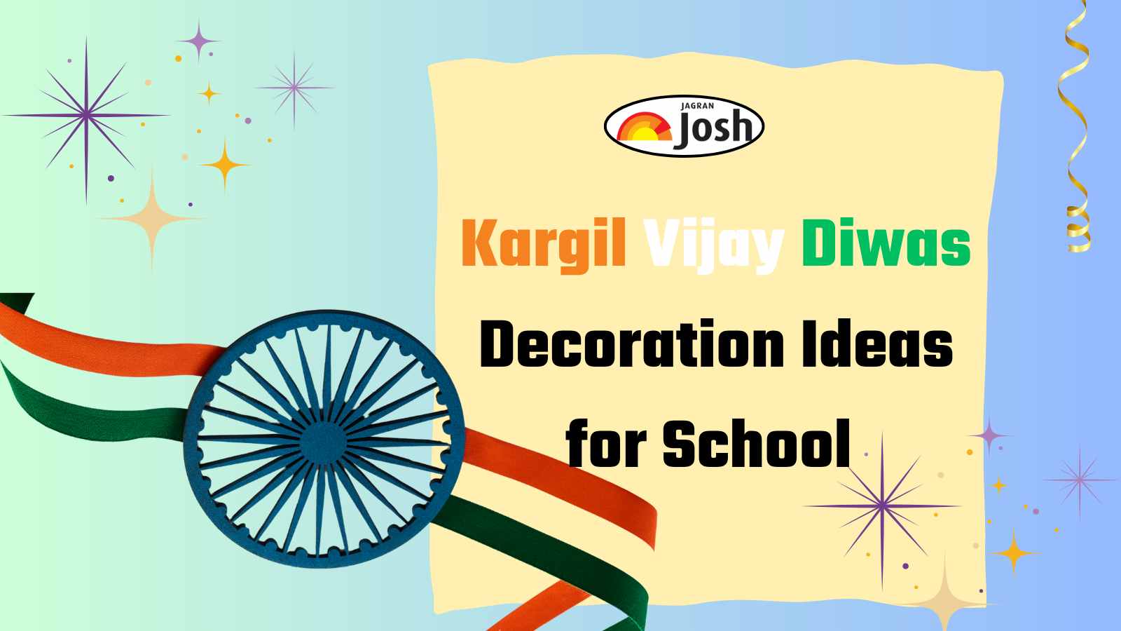 Kargil Vijay Diwas School Board Decoration Ideas for Students with Images