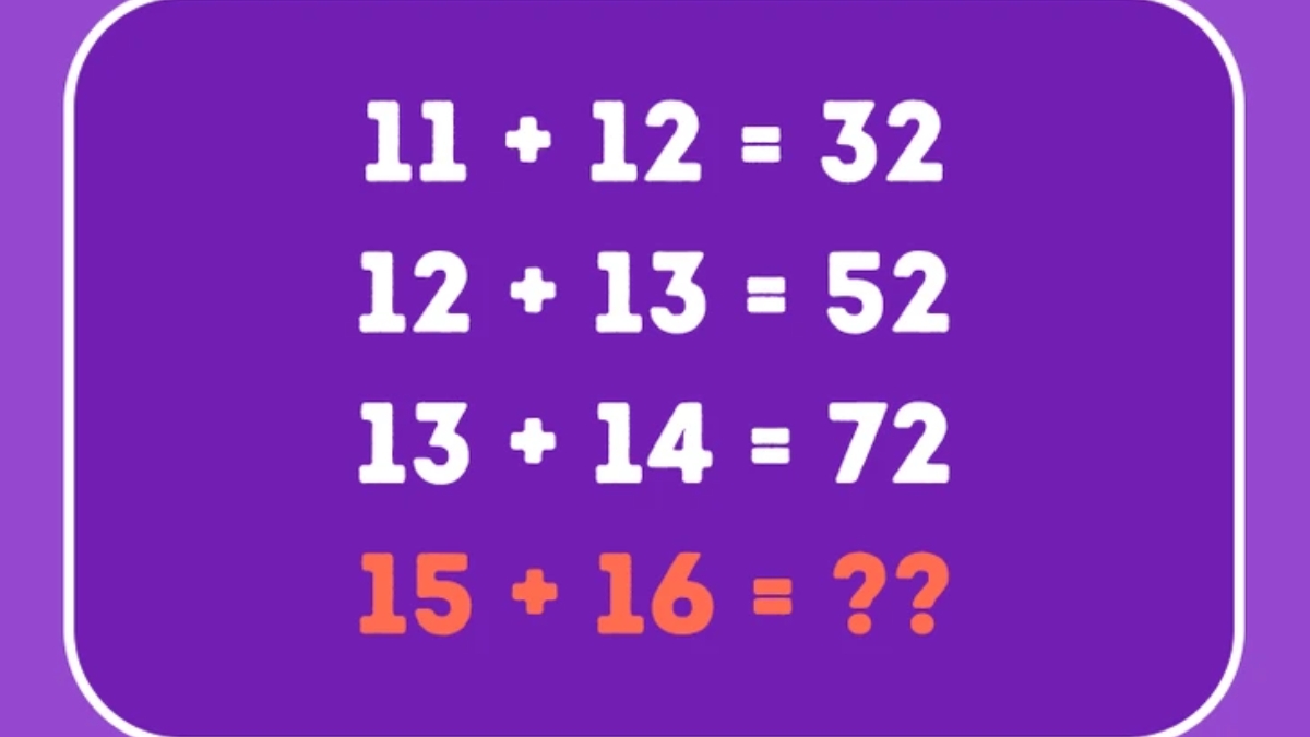 Check Your Mental Ability Test by Solving This Math Puzzle by Using Your Sharp IQ Level