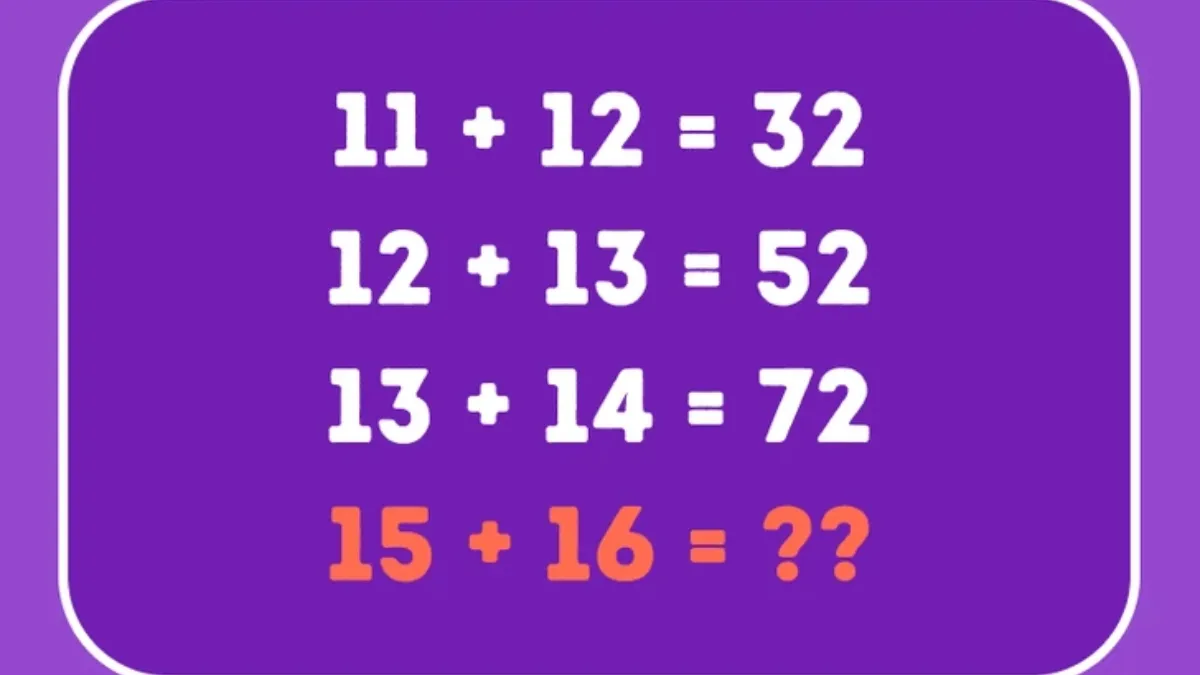 Check Your Mental Ability Test by Solving This Math Puzzle by Using Your Sharp IQ Level
