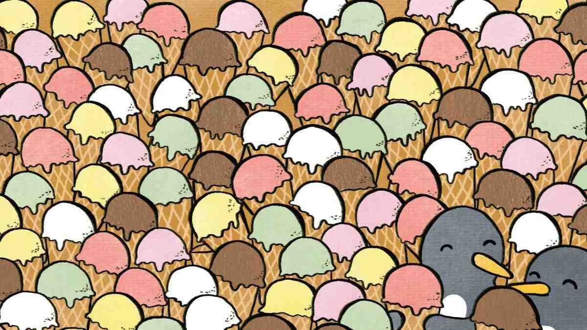 Do You Have Razor-Sharp Eyes To Spot Three Empty Ice Cream Cones In 15 Seconds? Take The Challenge!