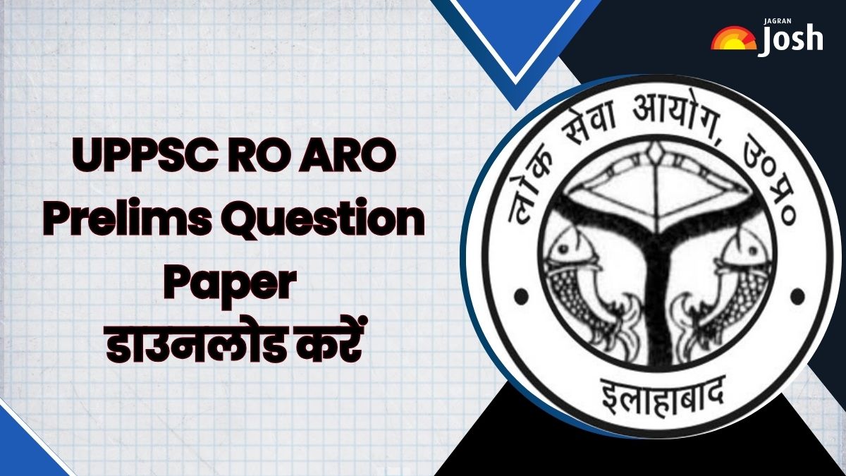 UP RO ARO Question Paper 2025: डाउनलोड करें UPPSC समीक्षा अधिकारी पेपर PDF
