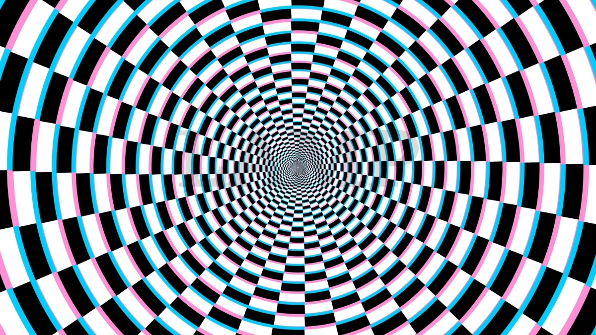 Using Your Sharp Hawk-Eye Vision with 6/6 Eyesight, Find Out Which Word is Hidden in this Motion Optical Illusion