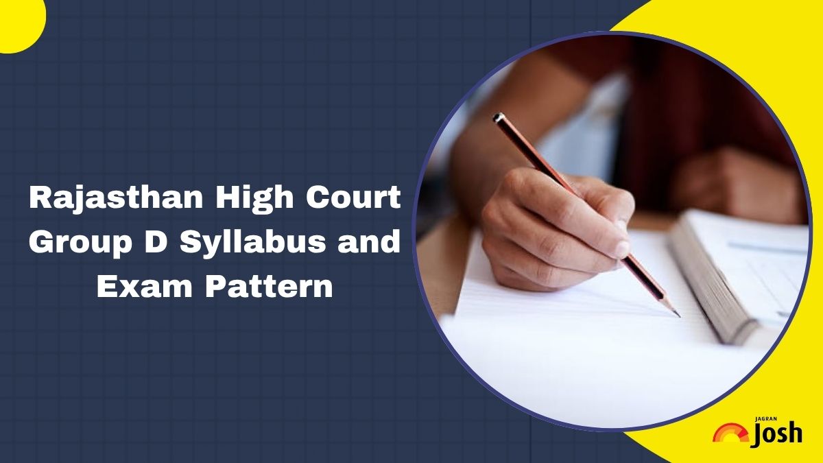 Rajasthan High Court Group D Syllabus 2025, Peon Exam Pattern, Syllabus PDF
