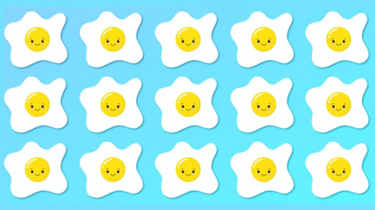 Spot the different egg!