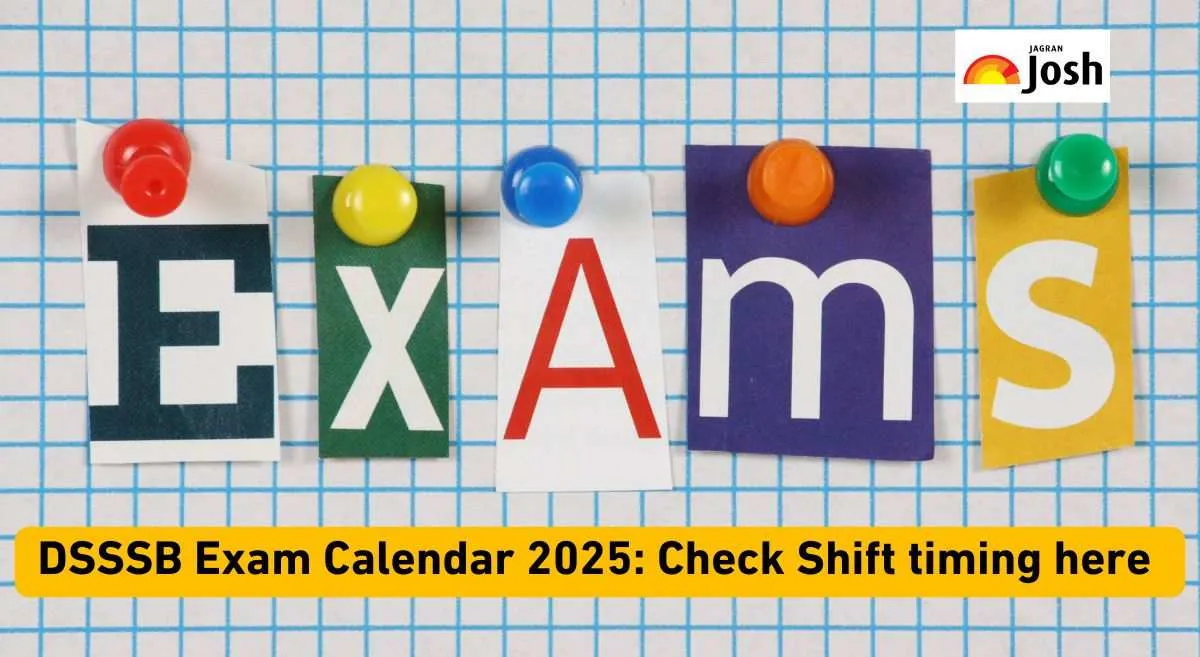 DSSSB Exam Date 2025