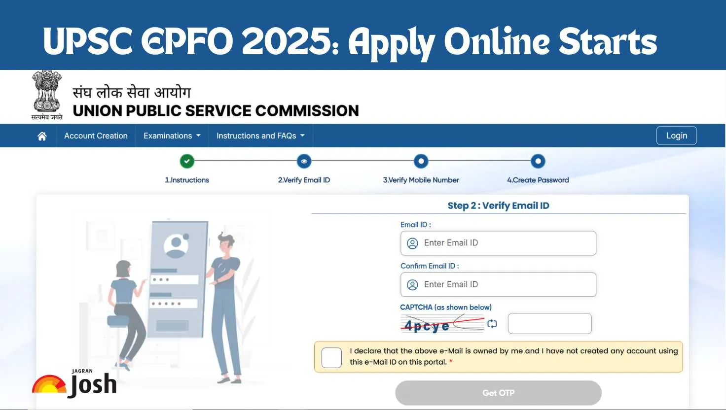Application Process Started for UPSC EPFO 2025