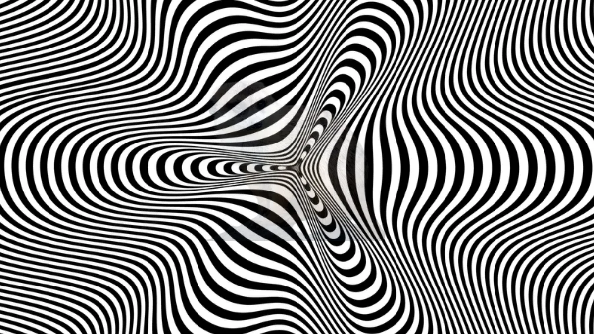 Find out which animal is hidden in this geometrical optical illusion