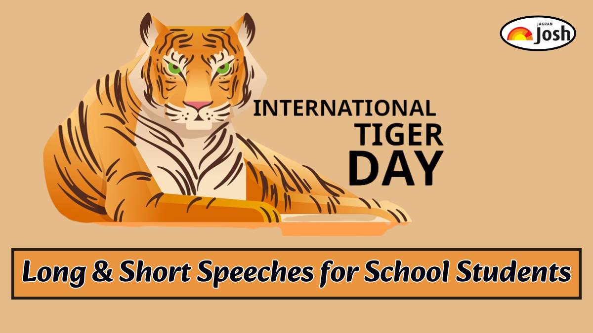 Speech on International Tiger Day 2025: Long and Short Speeches for School Students