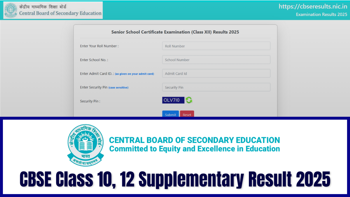 CBSE Class 10th, 12th Compartment Result 2025: Release Soon at cbse.nic.in; Check Expected Date and Time