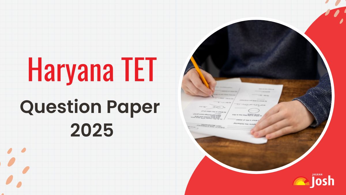 HTET Question Paper 2025: Direct Link to Download Haryana TET 30, 31 July Paper PDF