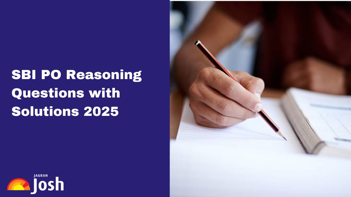 SBI PO Reasoning Questions with Solutions 2025