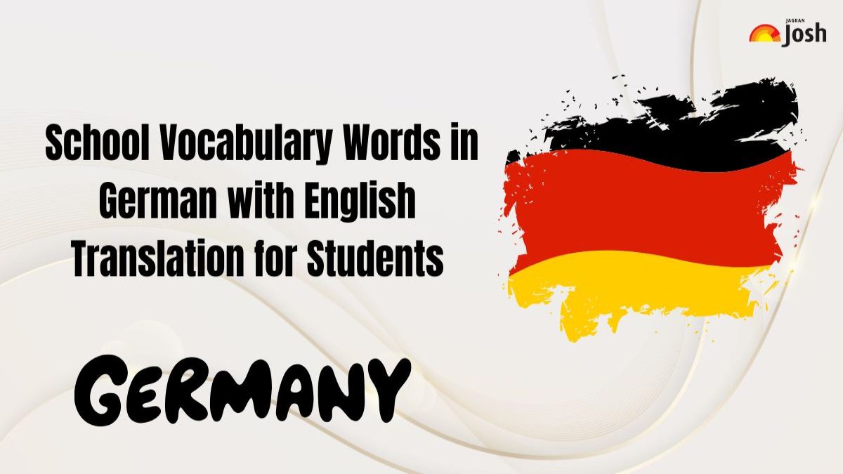 Top 25+ School Vocabulary Words in German with English Translation for Students