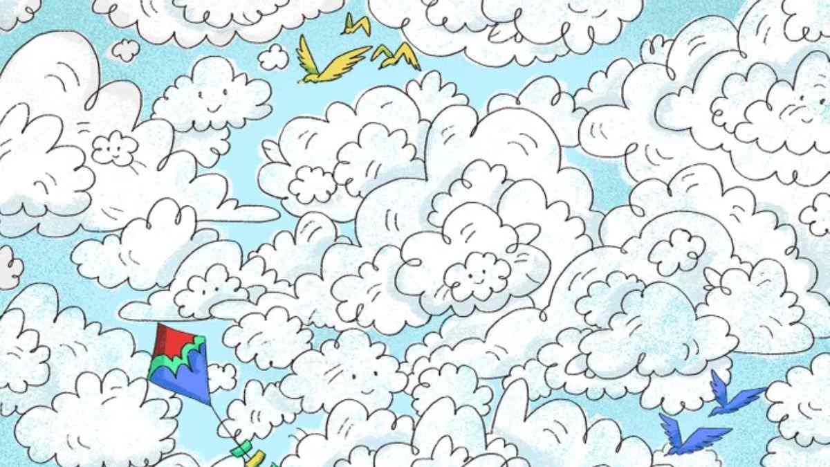 Do You Have The Sharpest Eyes and 200+ IQ? Spot The Sheep Hidden Among Clouds In This Mind-Bending Puzzle In 24 Seconds!