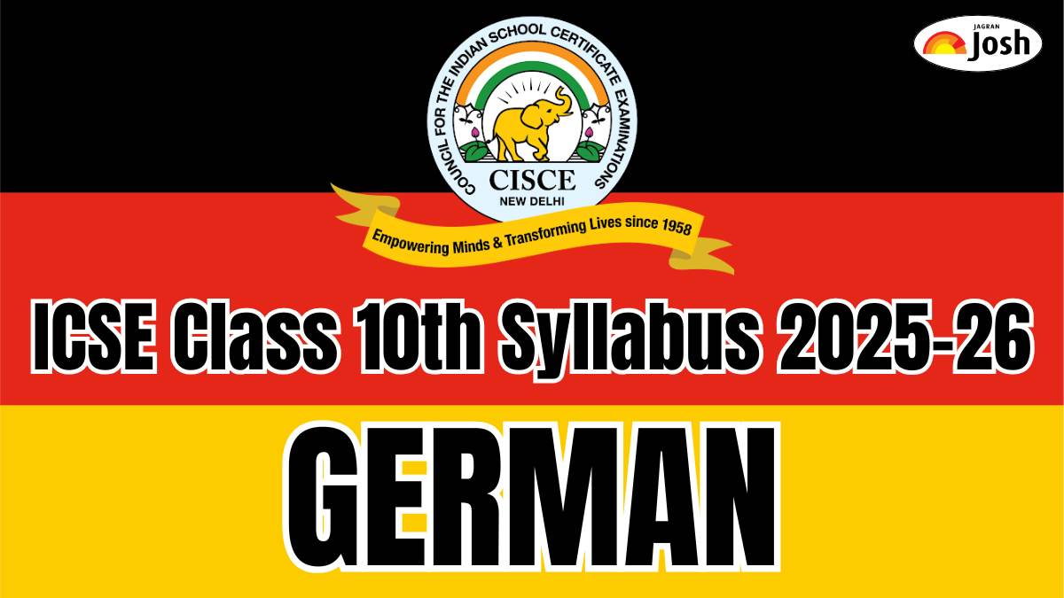 ICSE Class 10 German Syllabus 2025-26: Download Syllabus PDF Here