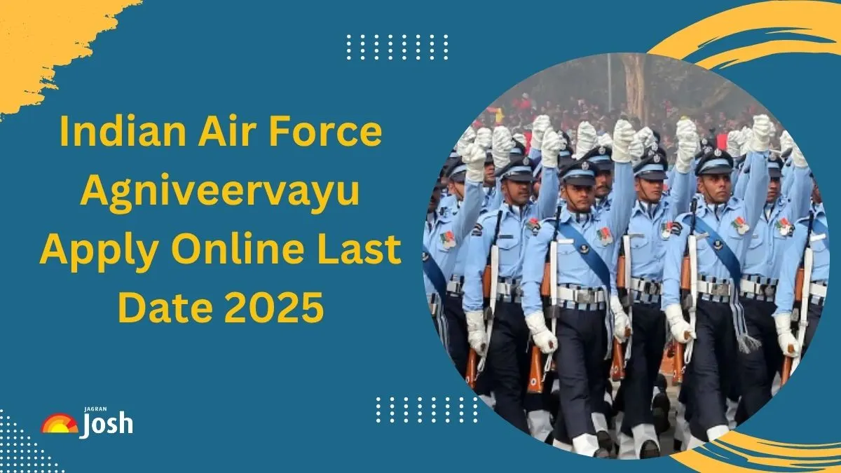 Indian Air Force Agniveer Vayu Apply Online Last Date 2025