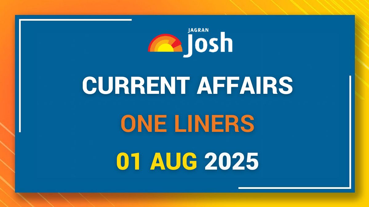 Current Affairs One Liners 1 August 2025: Vice Chief of Naval Staff
