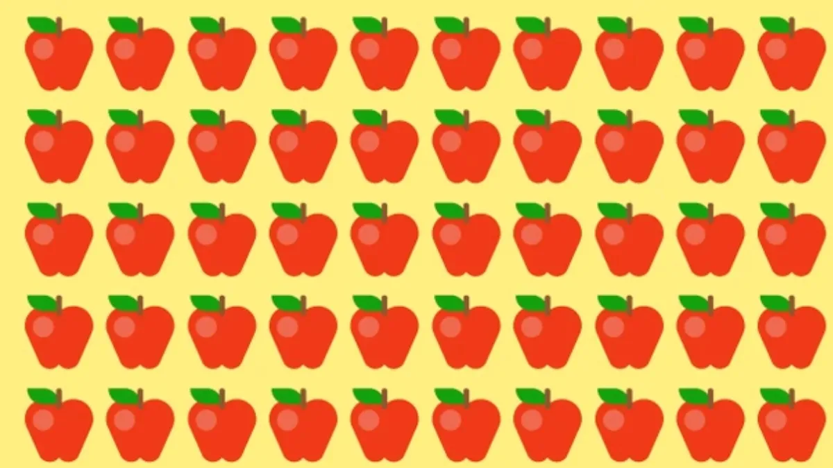 Can You Find Out the Tomato Among the Apples Using Your Sharp-Eye Vision with 161+IQ Level?
