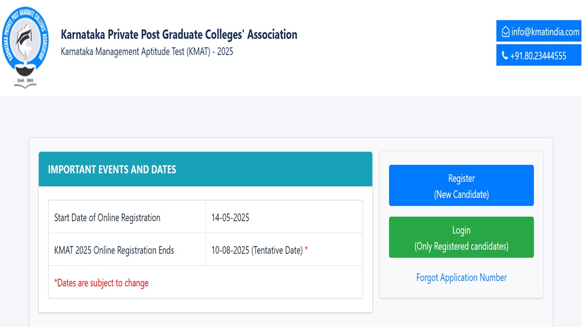 KMAT 2025 Application Dates Extended to August 10, Apply at kmatindia.com
