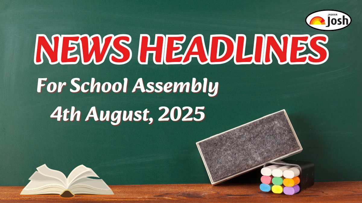 Today’s School Assembly Headlines (4th August 2025): Delhi's Yamuna River swells to 204.14 metres, Stay Updated With Important News Headlines of National, International, Sports and Important Education News