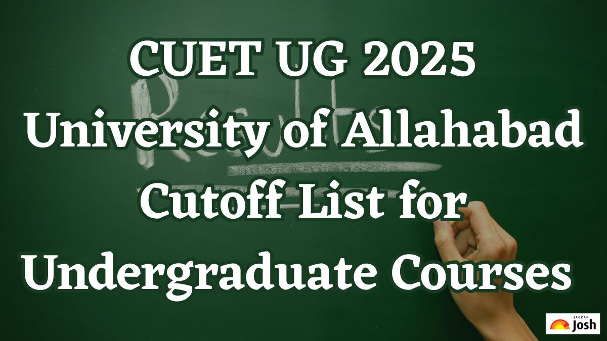 CUET UG 2025: University of Allahabad Cutoff List for Undergraduate Courses