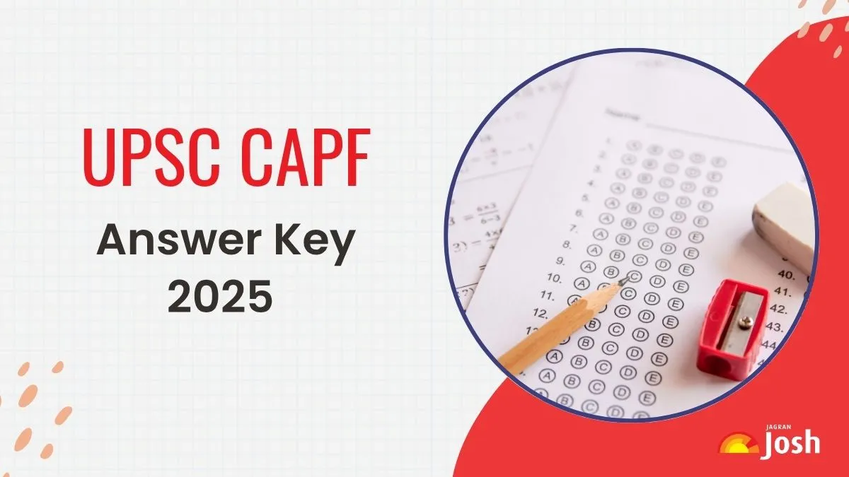 UPSC CAPF Answer Key 2025