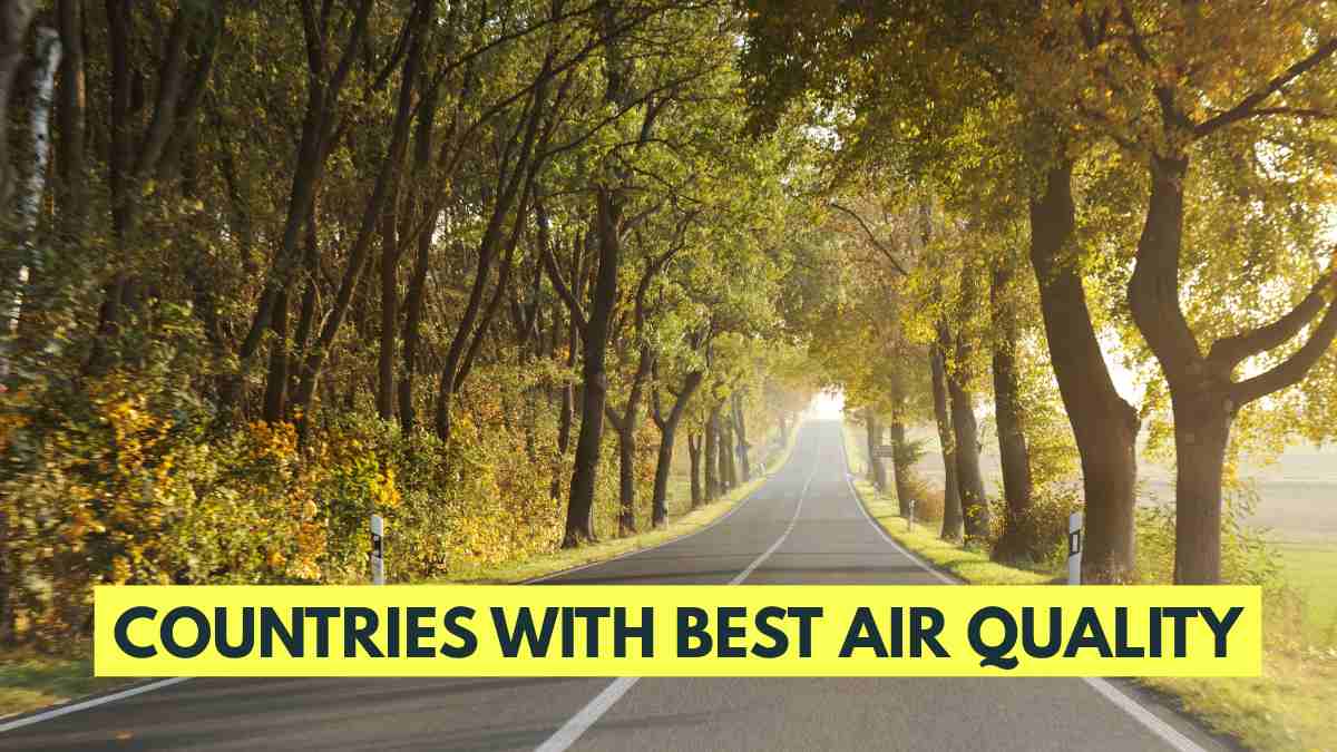 List of Top 10 Countries with the Best Air Quality