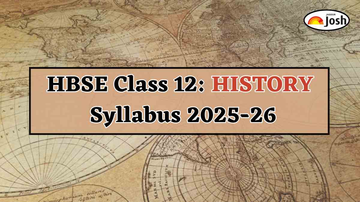 Haryana Board HBSE Class 12th History Syllabus 2025-2026, Download PDFs Here