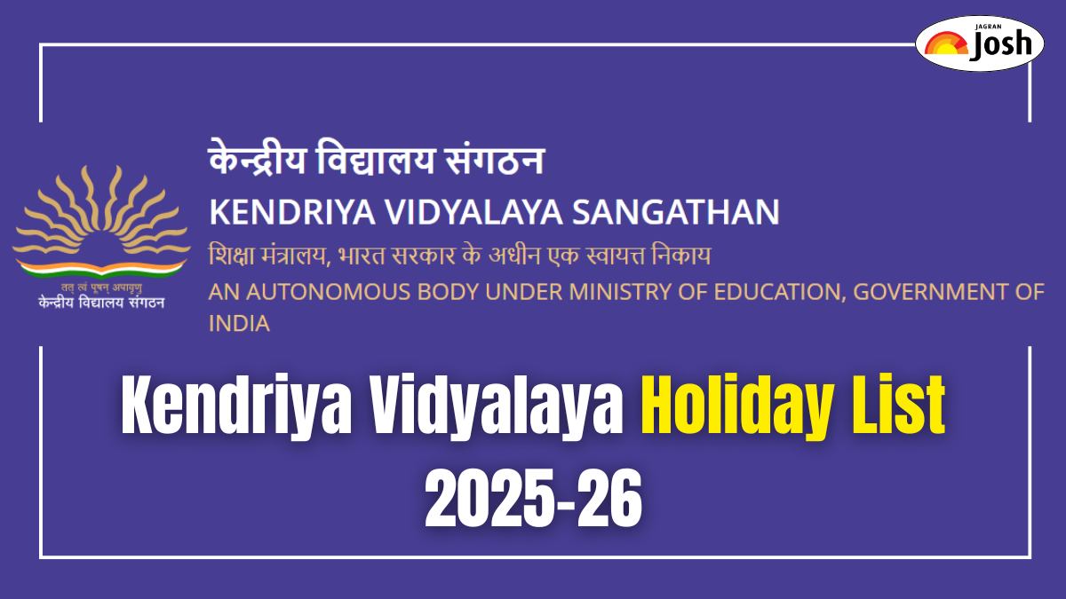 Kendriya Vidyalaya School Holiday List 2025-26: Download PDF