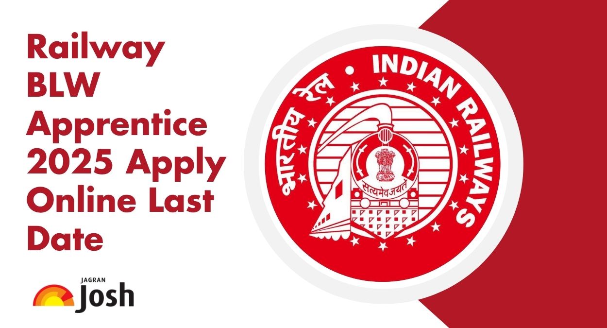 Railway BLW Apprentice 2025 Apply Online Last Date Today, Register Now for 374 Posts at apprenticeblw.in - More Details Here
