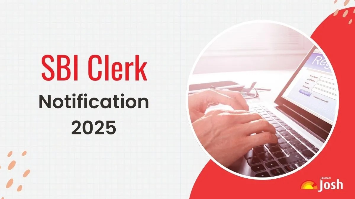 SBI Clerk Notification 2025