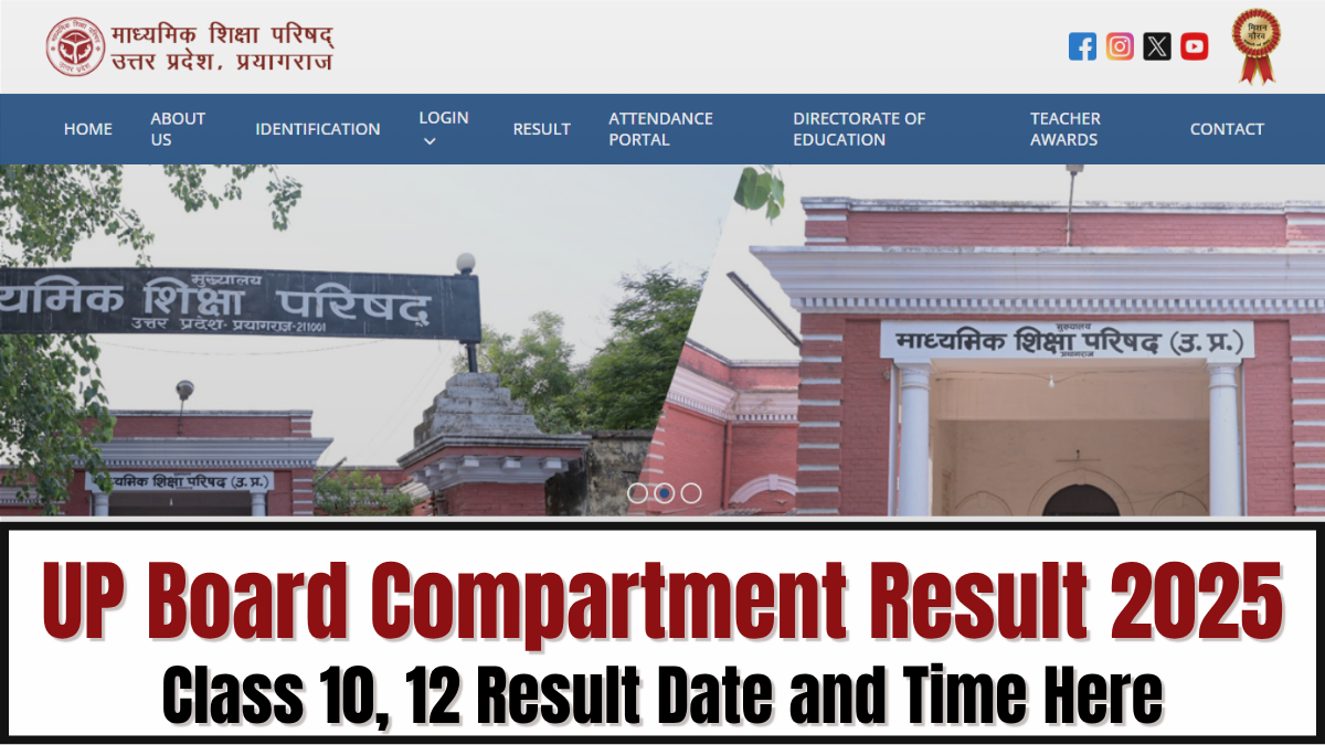 UP Board Class 10, 12 Compartment Result 2025: UPMSP Supplementary Result Date and Time Here