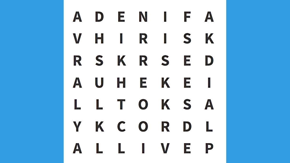 You Have Sniper Vision if You Can Find the Word ‘VILLA’ in 8 Seconds!