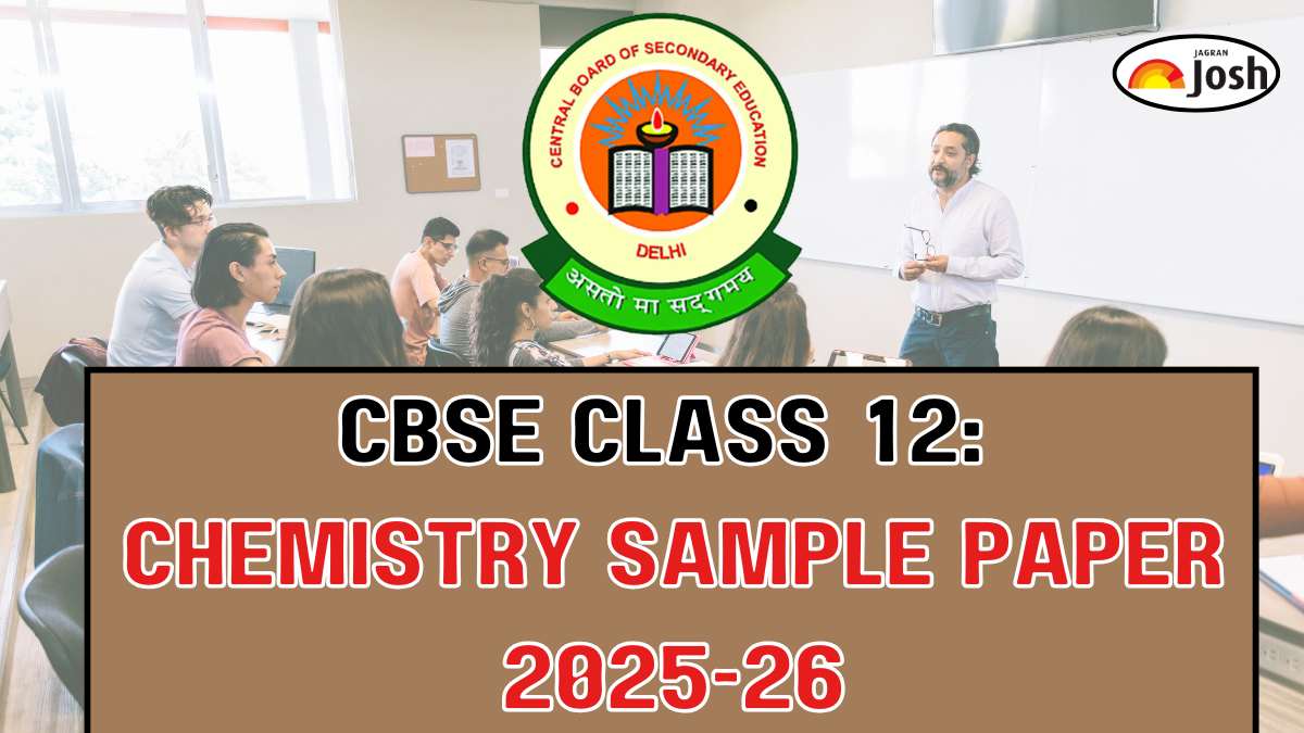 CBSE Class 12 Chemistry Sample Paper 2025-26, Download Model Paper PDF FREE