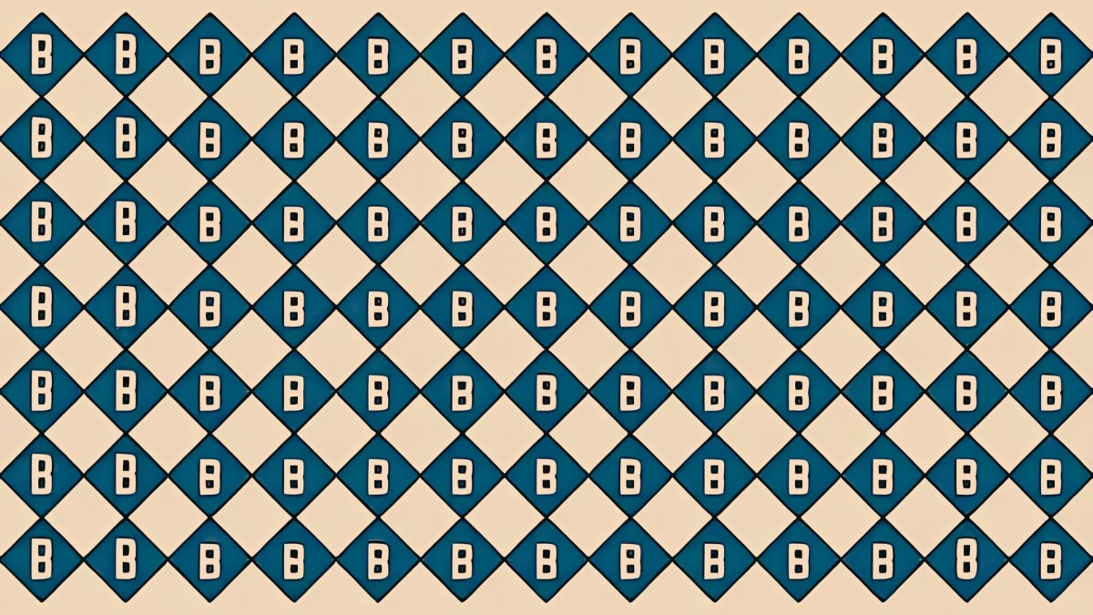 Optical Illusion: Only HD eyes can find 8 among B’s in 5 seconds!