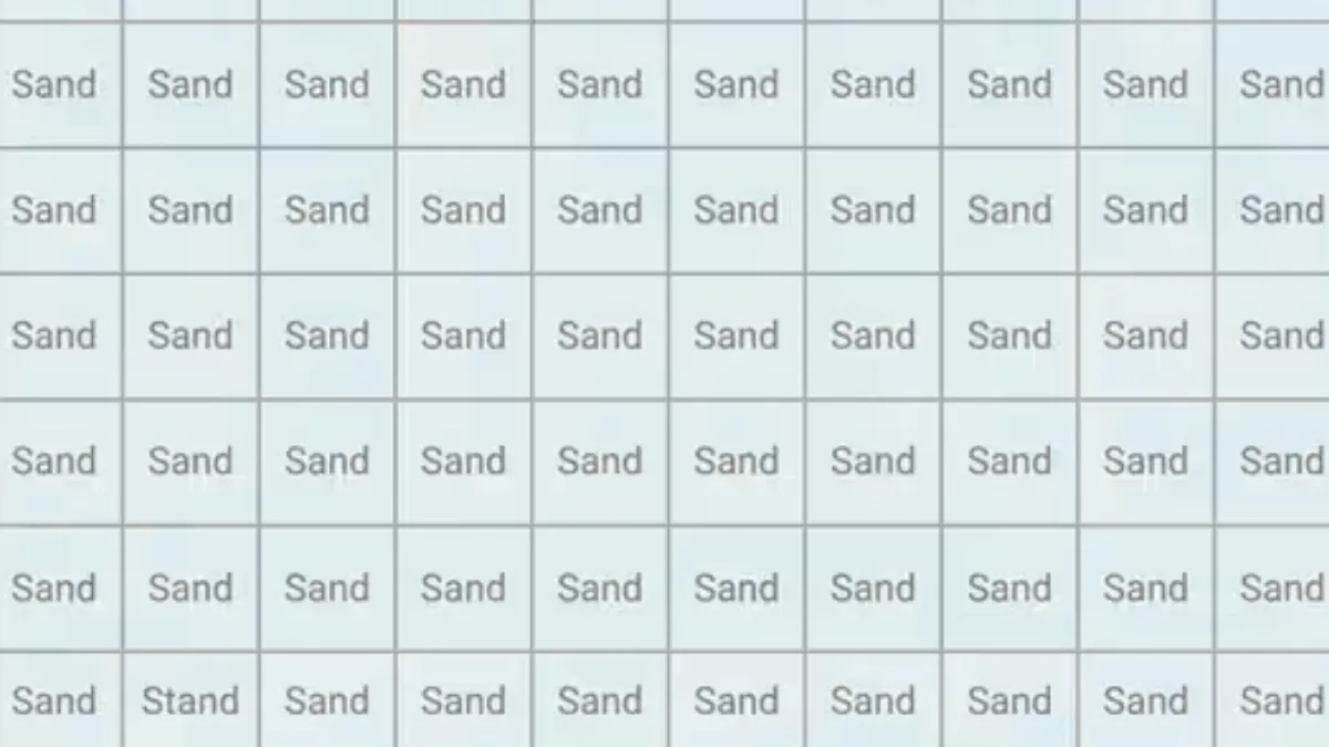 Find the Word “Stand” in this Word Puzzle Brain Teaser