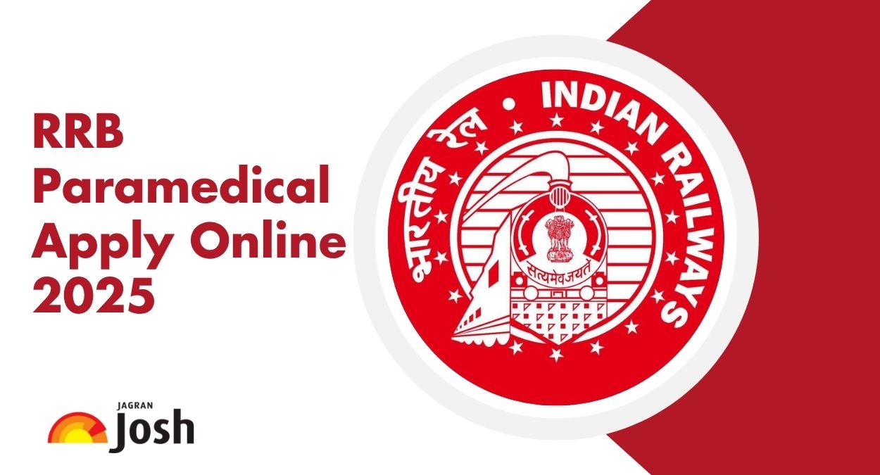 RRB Paramedical Apply Online 2025 Begins at rrbapply.gov.in for 434 Posts, Check Last Date, Eligibility, and More